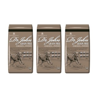Dr John Getreidefreies Huhn & Kartoffeln 3x2 kg