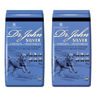 Dr John Silver Huhn mit Gemüse 2x15 kg