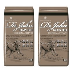 Dr John Getreidefreies Huhn & Kartoffeln 2x12,5 kg
