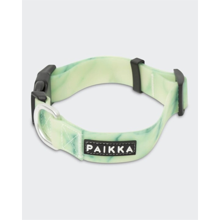 Paikka Glow Halsband Marmor 14 cm, 1,5 cm