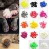 Pets Public Accessories 20 Stück Haustier-Hundekatzen-Pfoten-Klauen-Anti-Kratz-weiche Silikon-Nagelkappen-Schutzhüllen-Hülle-