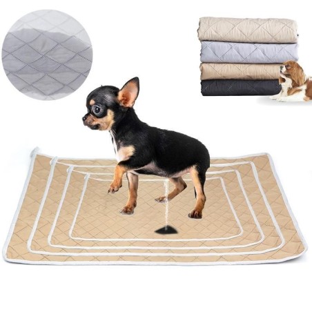 1 Stück Haustier-Urin-Pad, wiederholbar, maschinenwaschbar, wasserdicht, für Katzen und Hunde, universell, rutschfest und lei