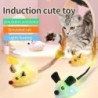 Intelligente laufende Maus, Katzenspielzeug, interaktives bewegliches elektrisches Katzen-Teaser-Spielzeug, Simulation von Mä