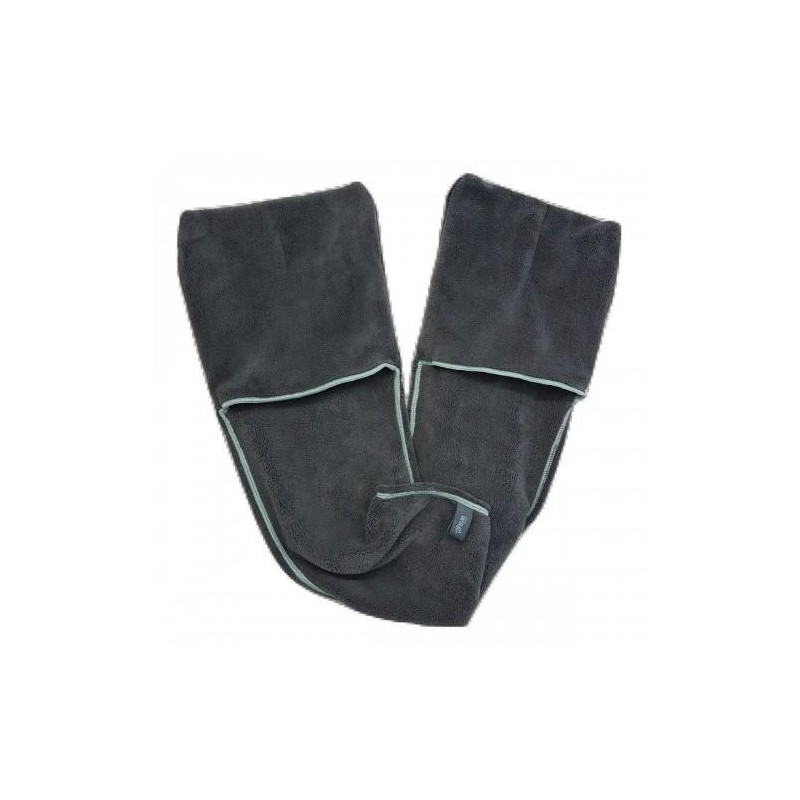 Henry Wag Schnell trocknendes Hundehandschuhhandtuch One Size blau/grau