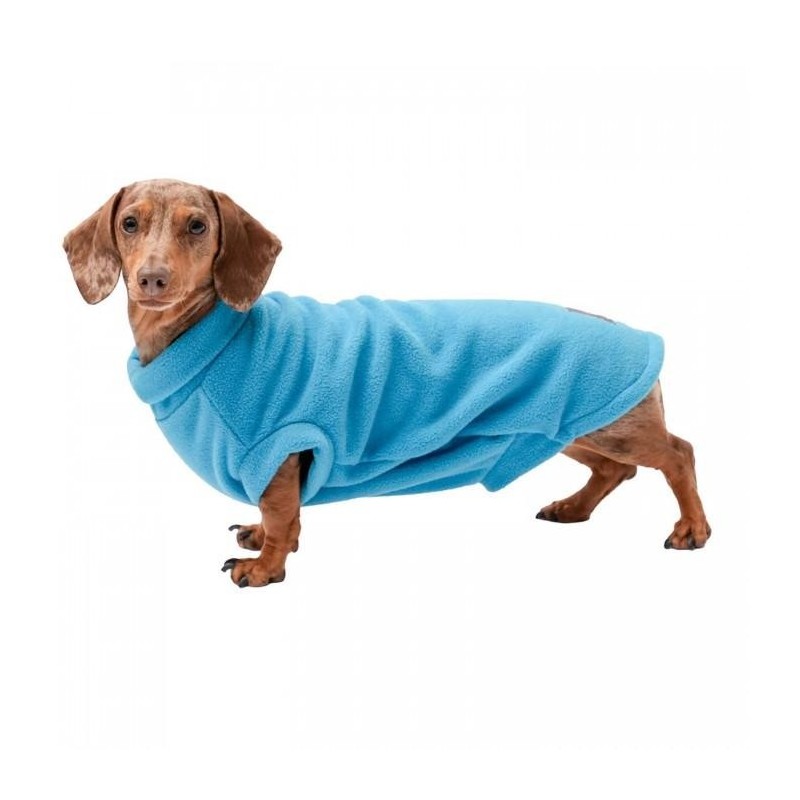 Firefoot Fleece-Hundepullover M-L blau