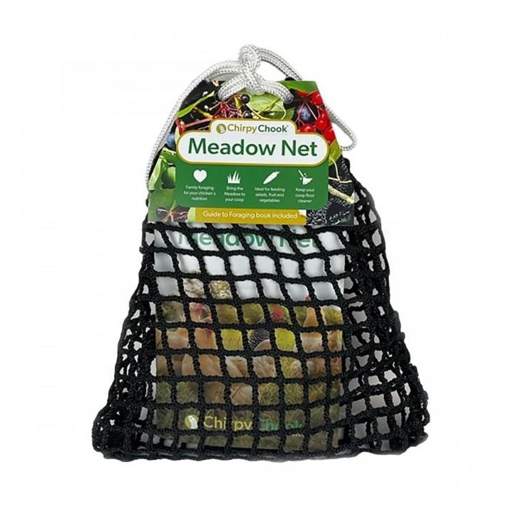 Chirpy Chook Meadow Chicken Heunetz One Size schwarz