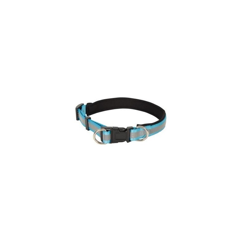 Reflektierendes Hundehalsband von Jackson Pet Co S-M blau