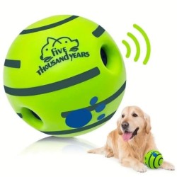 Hundespielzeugball, Wackel-, Wedel- und Kicherball, interaktives Hundespielzeug, Kauspielzeug, Spielzeug mit Kichergeräuschen
