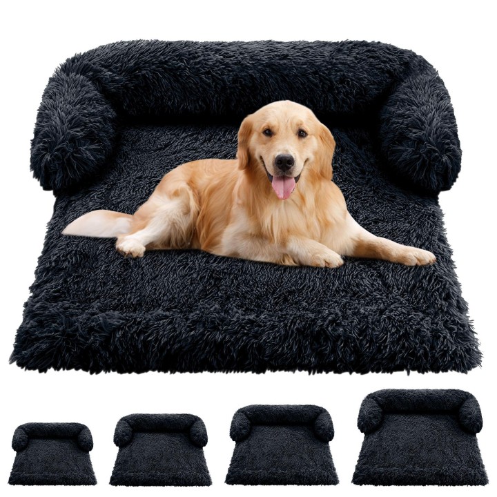 Hundebettsofa für große Hunde, Haustierhaus, Sofamatte, warme Nestbetten, Zwinger, weiches Haustier, Katze, Welpen, Kissen, l