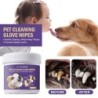 50 Teile/satz Pet Dental Tücher Nicht Reizend Komfortable Haustier Hund Katze Dental Finger Wischen Pet Supplies