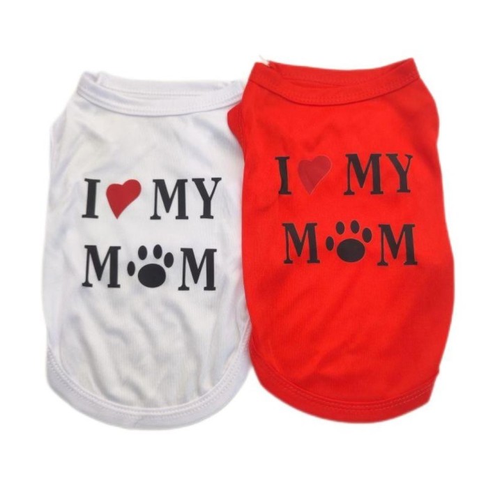 Dünne Hundekleidung für Frühling und Sommer, atmungsaktiv, Größe 5, Hunde-/Katzen-T-Shirt aus Polyester, weiche Welpenweste f