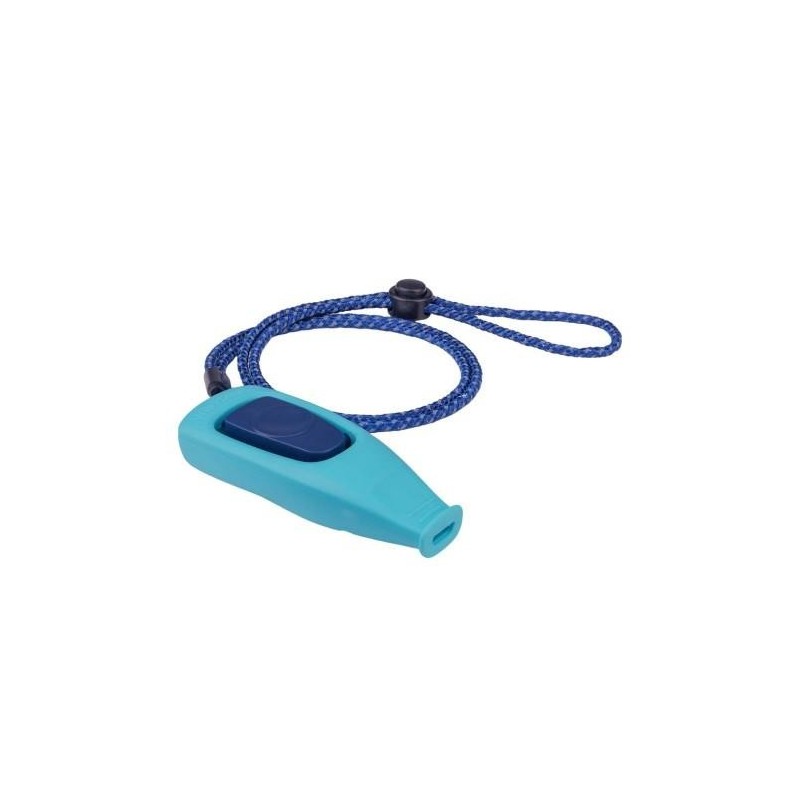 Coachi Whizzclick Hundetrainingspfeife und Clicker One Size hellblaue/dunkelblau