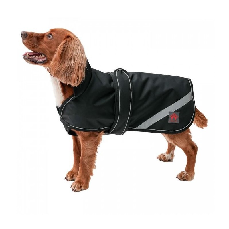 Firefoot 2-in-1 wasserdichter Hundemantel 71cm schwarz