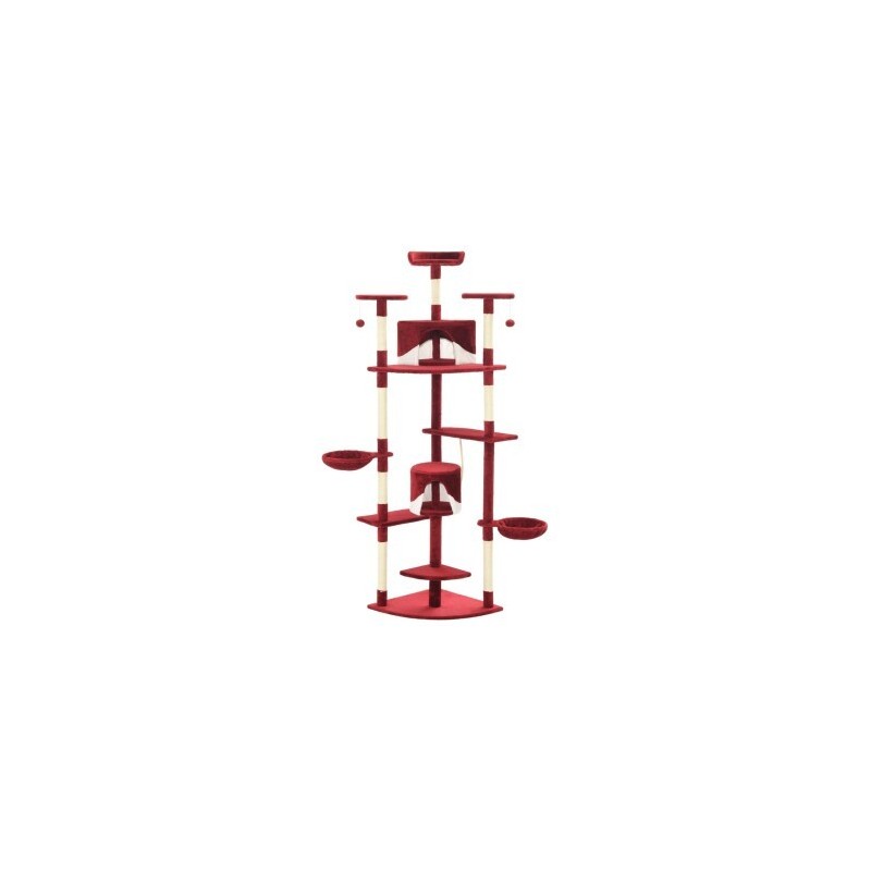 VidaXL Kratzbaum rot