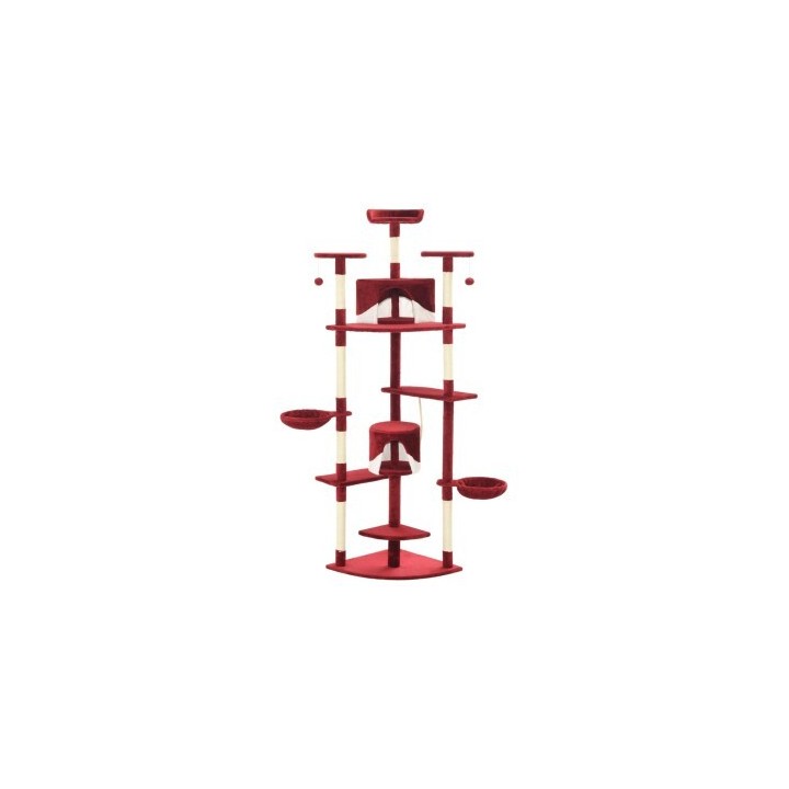 VidaXL Kratzbaum rot