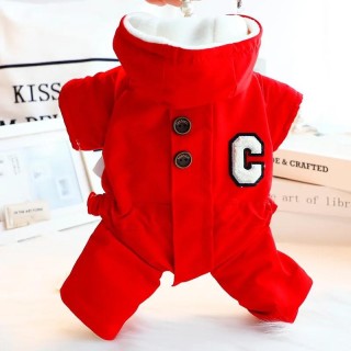 Winter Warm Hund Overall Haustier Kleidung Jacke Chihuahua Overalls für Kleine Mittelgroße Hunde Onesies XS