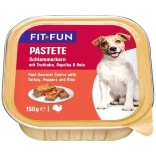 FIT+FUN Pastete mit Truthahn und Paprika 44x150 g