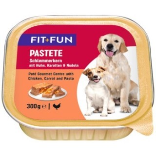 FIT+FUN Pastete mit Huhn und Karotten 18x300 g