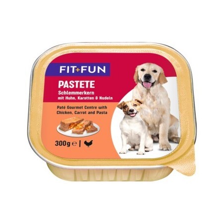 FIT+FUN Pastete mit Huhn und Karotten 18x300 g