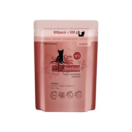 Catz finefood Nassfutter Katze Classic Adult No. 3 Geflügel 24x300 g