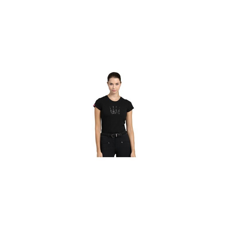 SPOOKS T-Shirt Crown Sequin XS - INT