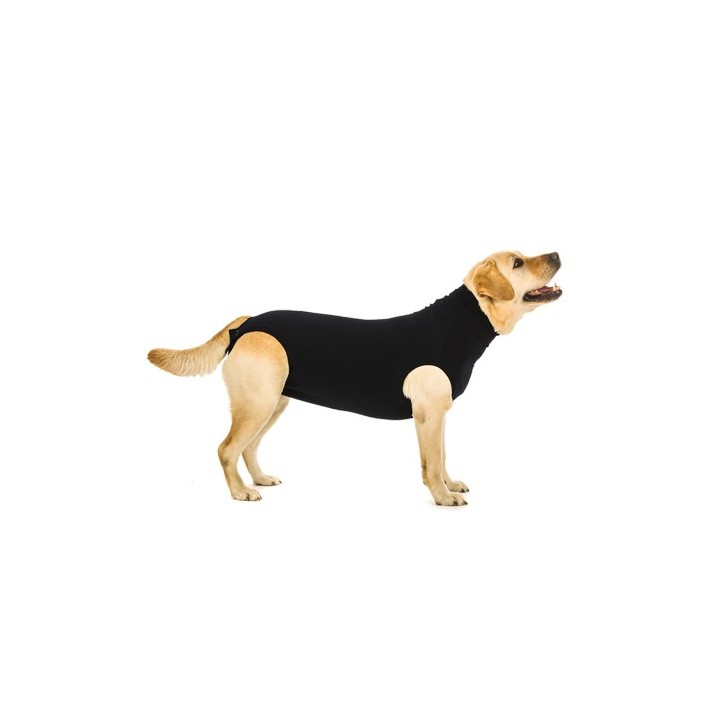 Suitical Recovery Suit Hund - Schwarz - XXXS