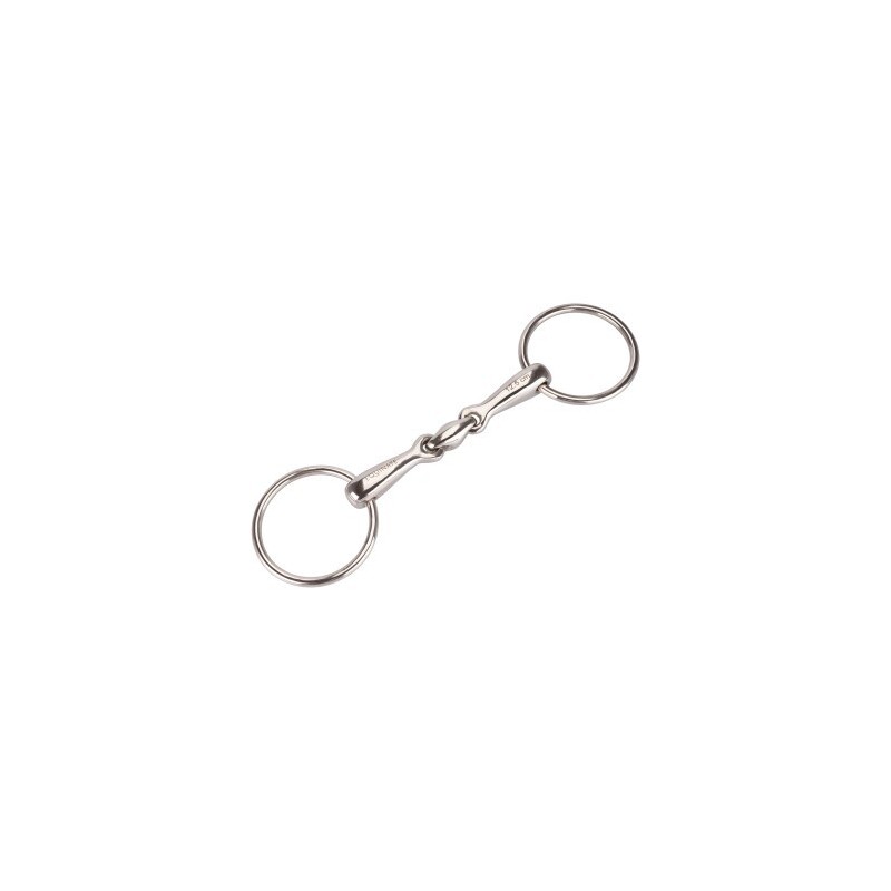 Equinate Wassertrense Edelstahl 16mm doppelt gebrochen 1,6 cm 12,5 cm