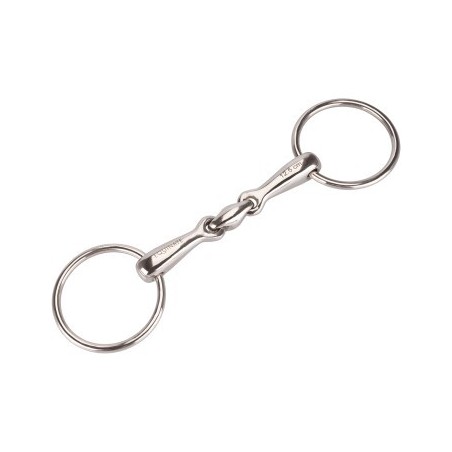 Equinate Wassertrense Edelstahl 16mm doppelt gebrochen 1,6 cm 12,5 cm