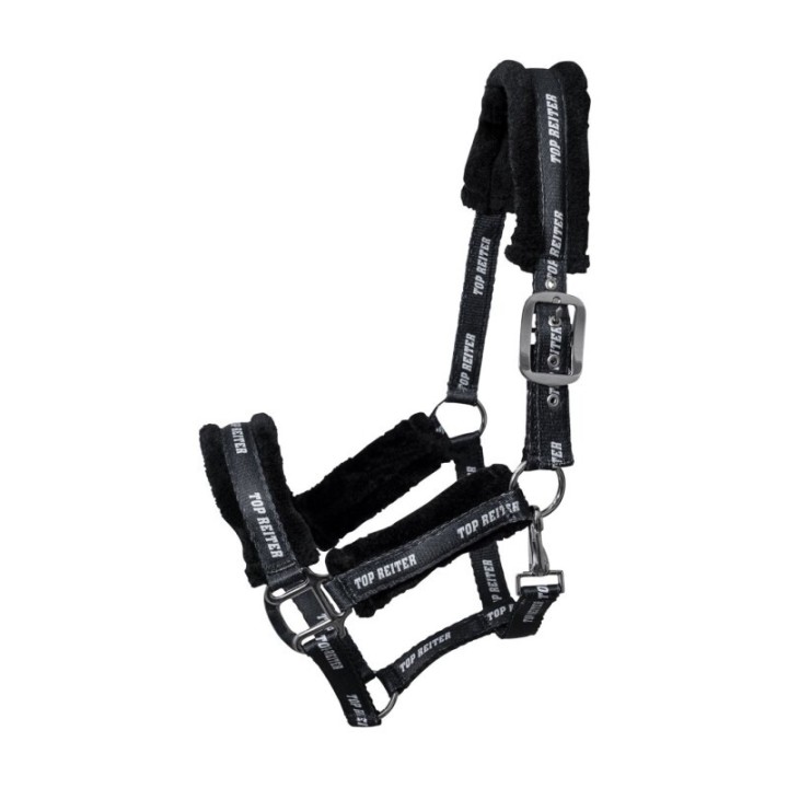 Top Reiter Halfterset Soft Line mit Strick