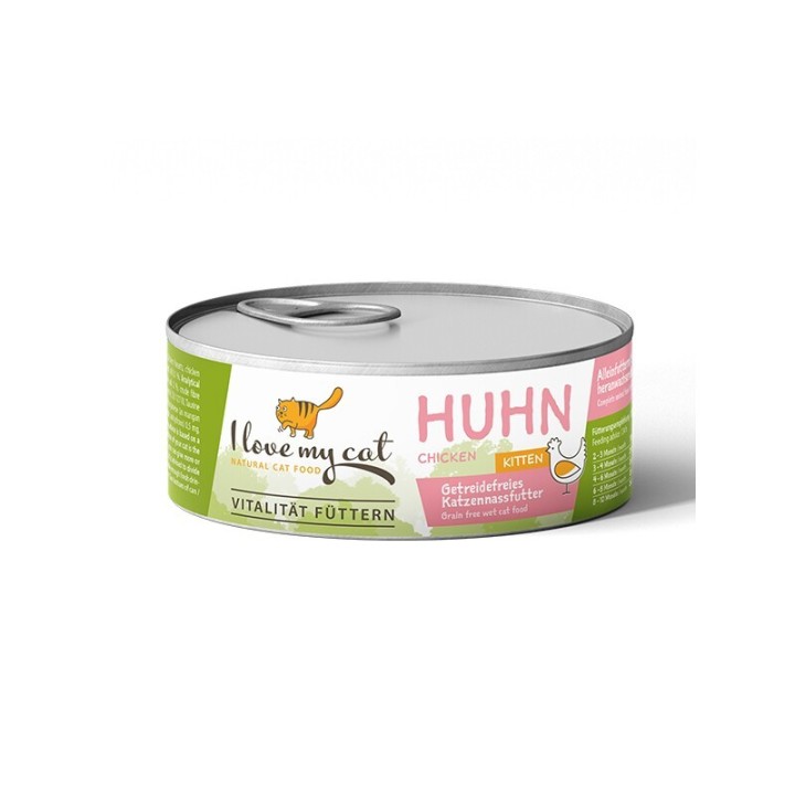 I love my cat Kitten Nassfutter mit Huhn - 100g