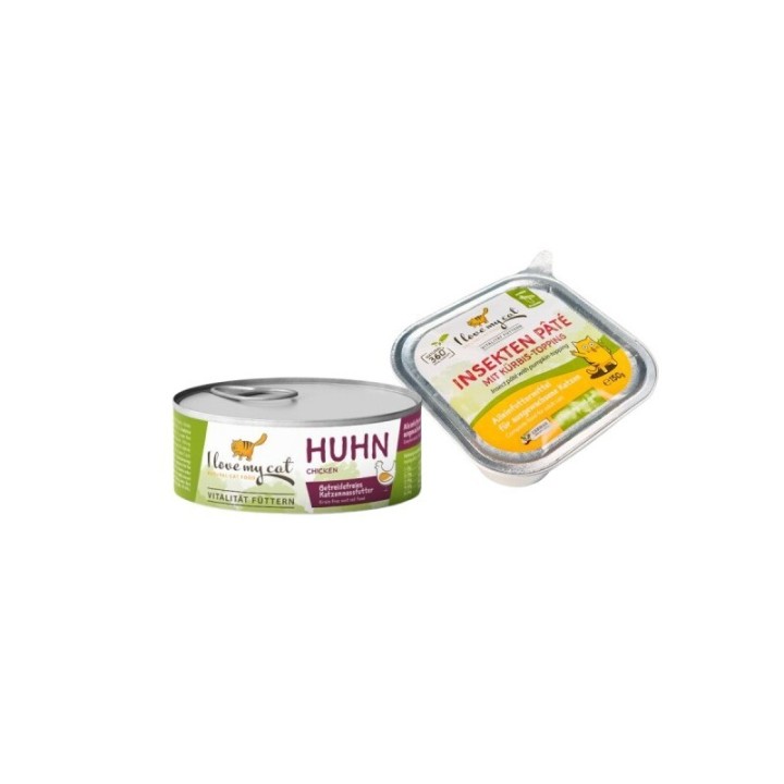 I love my cat Sparset mit Nassfutter für Katzen