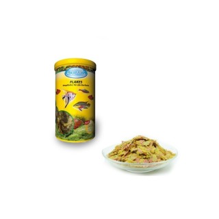 AQUARIS Aquarium Fischfutter - Flakes - 45g / 250ml