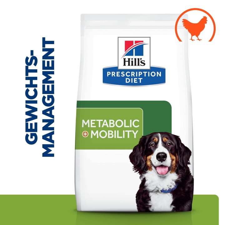 Hill's Prescription Diet Metabolic + Mobility Hundefutter - 4 kg