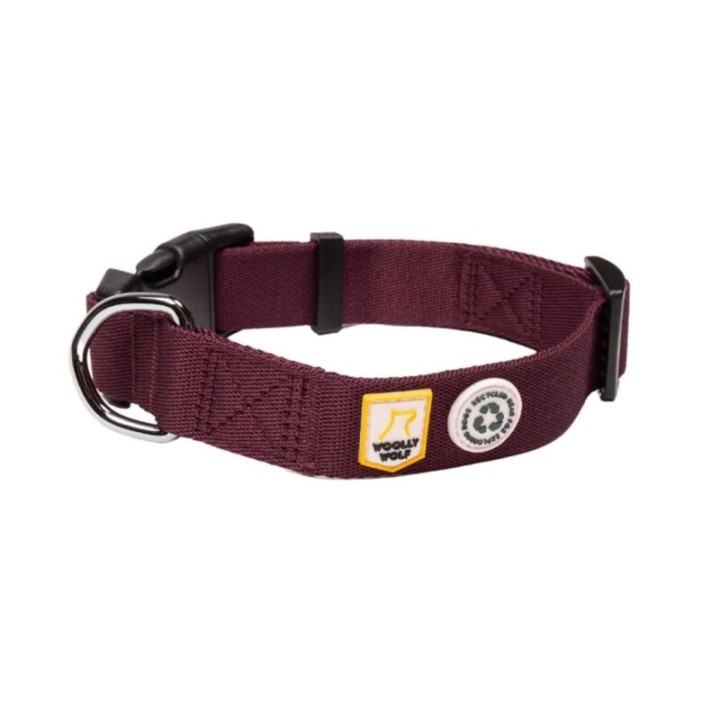 Woolly Wolf Halsband Juicy Plum M