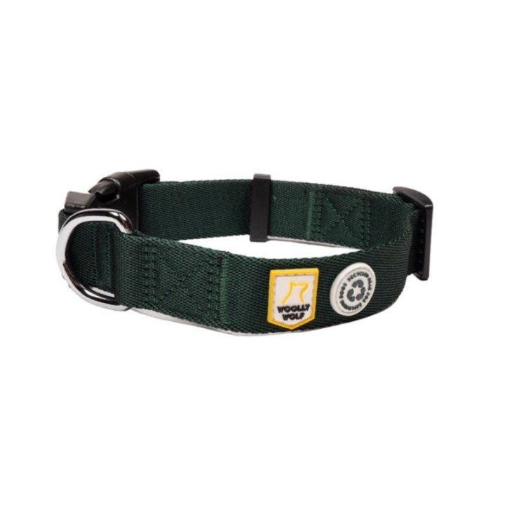 Woolly Wolf Halsband Evergreen L