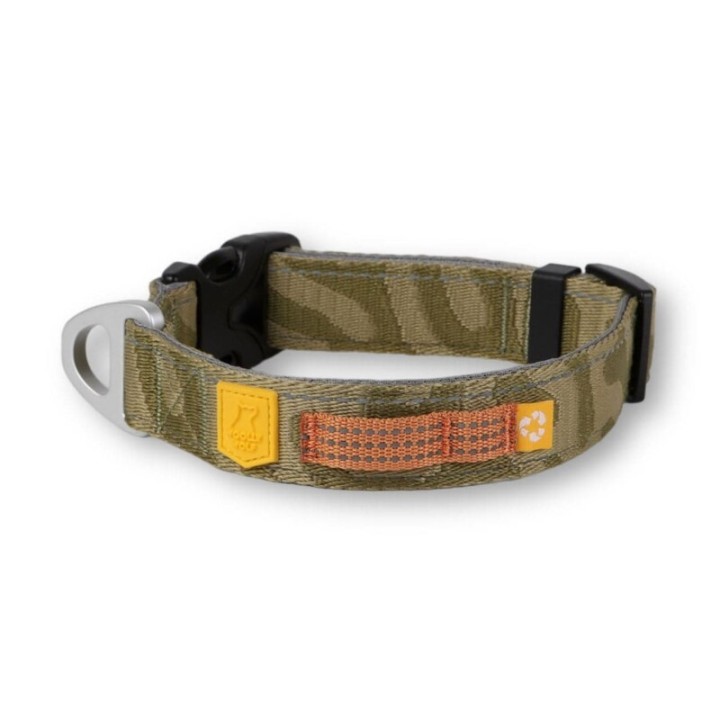 Woolly Wolf Halsband Roam Green L