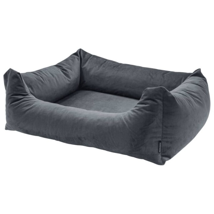Madison Hundebett Velvet grau 95 cm, 28 cm, 95 cm