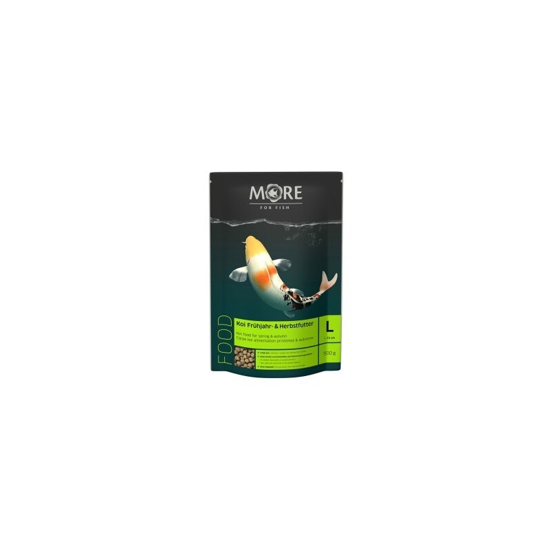 MORE Koi Frühjahr-/Herbstfutter 6mm 500 g