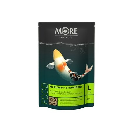 MORE Koi Frühjahr-/Herbstfutter 6mm 500 g