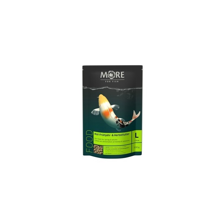 MORE Koi Frühjahr-/Herbstfutter 6mm 500 g