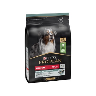Purina Pro Plan Sensitive Digestion Medium Adult Hundefutter - Lamm - 3 kg