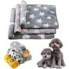 Hundebett, Matte, Decke, weiches, gemütliches Haustierkissen für kleine und große Hunde, Frühling, Herbst, warme Reisematten