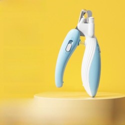 Elektrischer Nagelschleifer mit LED-Beleuchtung für Hunde und Katzen - Haustierbedarf zum Sonderpreis Little Whale pfirsich/r