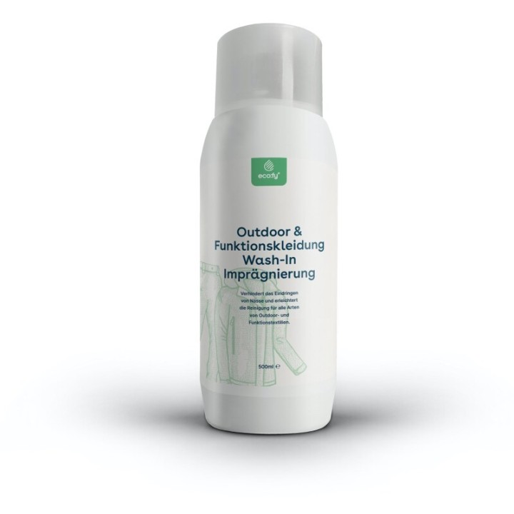 eco:fy Wash-In Imprägnierung für Outdoor- & Funktionskleidung 500 ml