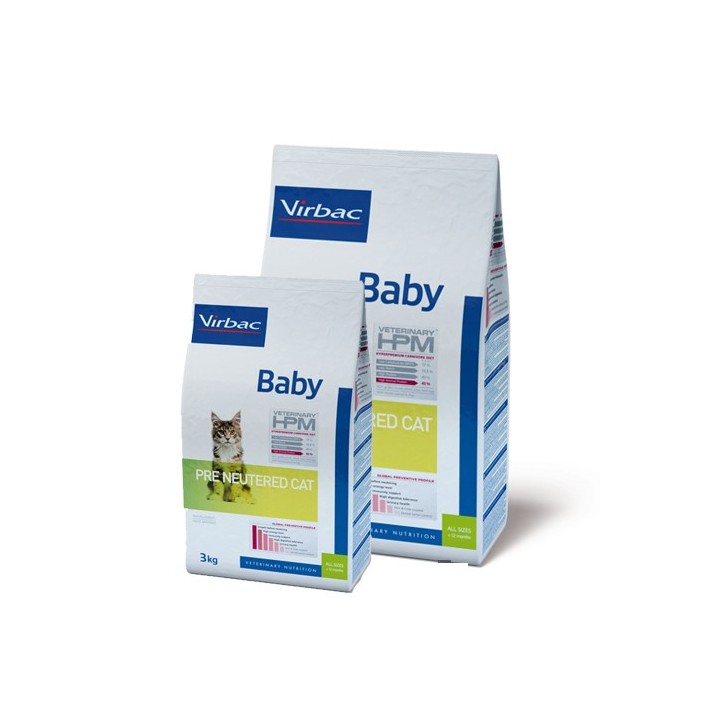 Veterinary HPM Baby Pre Neutered Katzenfutter - 1,5 kg