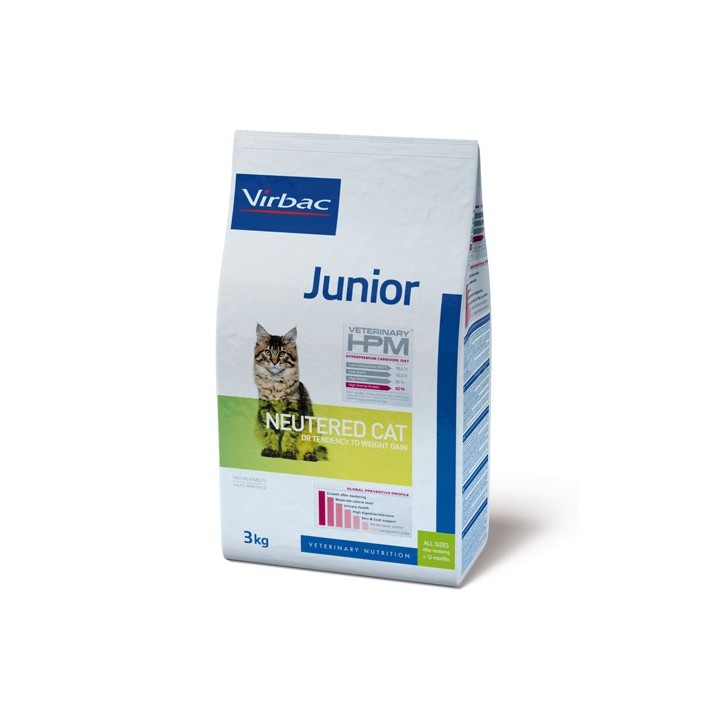 Veterinary HPM Junior Neutered Katzenfutter - 1,5 kg