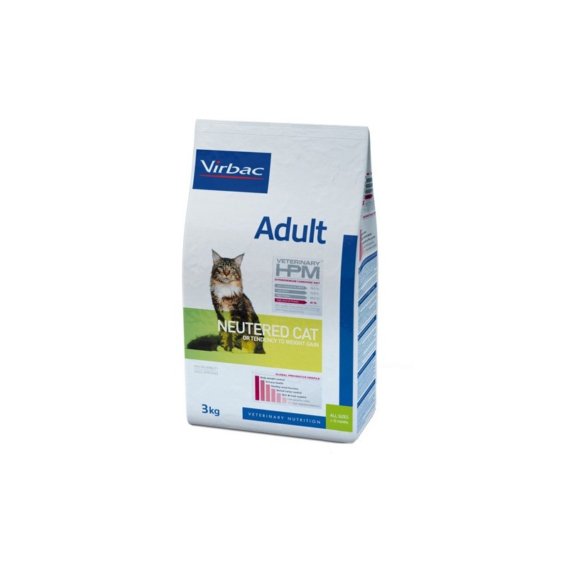 HPM Veterinary Adult Neutered Cat Katzenfutter - 3 kg