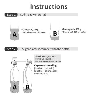 Aquarium DIY CO2-Generatorsystem-Kit CO2-Generatorsystem mit Magnetventil-Blasendiffusor US plug