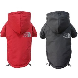 Wasserdichte Hundekleidung, reflektierender Haustiermantel für kleine und mittelgroße Hunde, warme Winter-Fleece-Hundejacken,