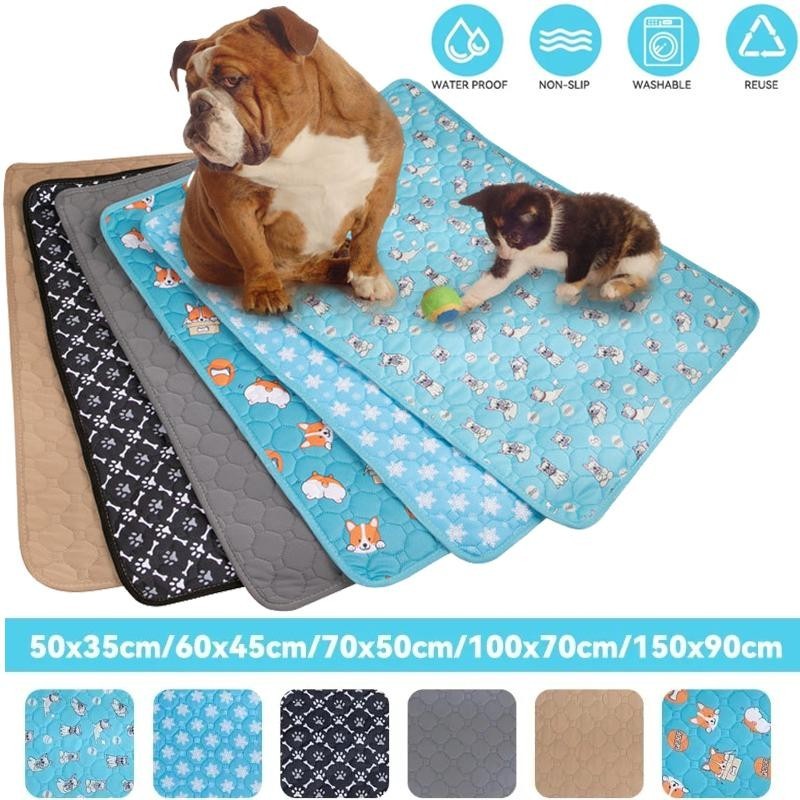Wiederverwendbare Hunde-Pipi-Pad-Decke, saugfähige Windel, waschbare Welpen-Trainingsunterlage, Haustierbett, Urinmatte für H